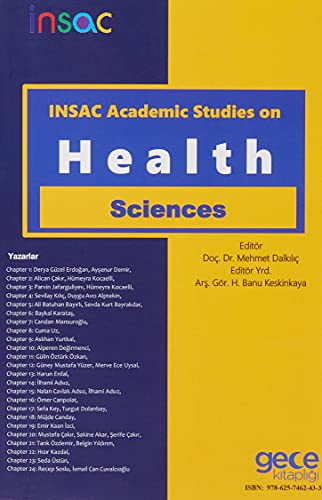 INSAC Academic Studies On Health Sciences kitap kapağı