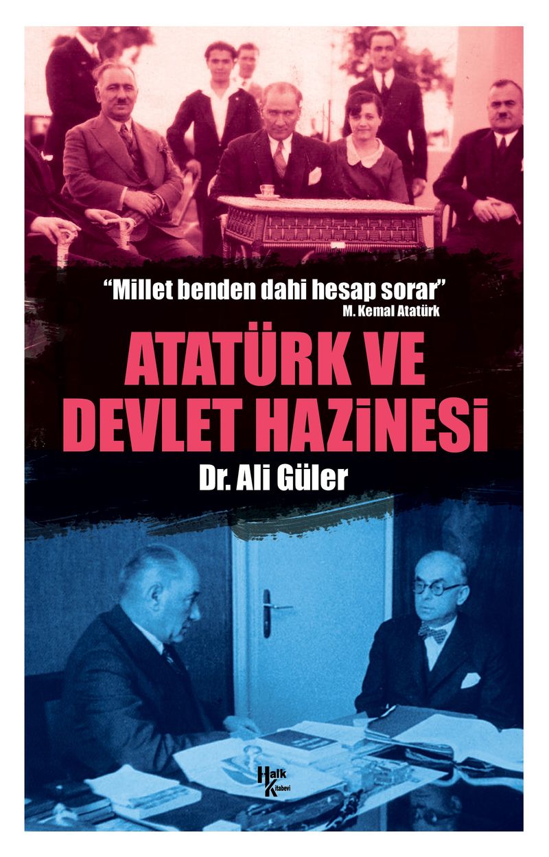Atatürk ve Devlet Hazinesi kitap kapağı