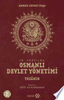 19.Yüzyılda Osmanlı Devlet Yönetimi - Tezakir (Cilt 1) (Yeditepe Yayınevi) kitap kapağı