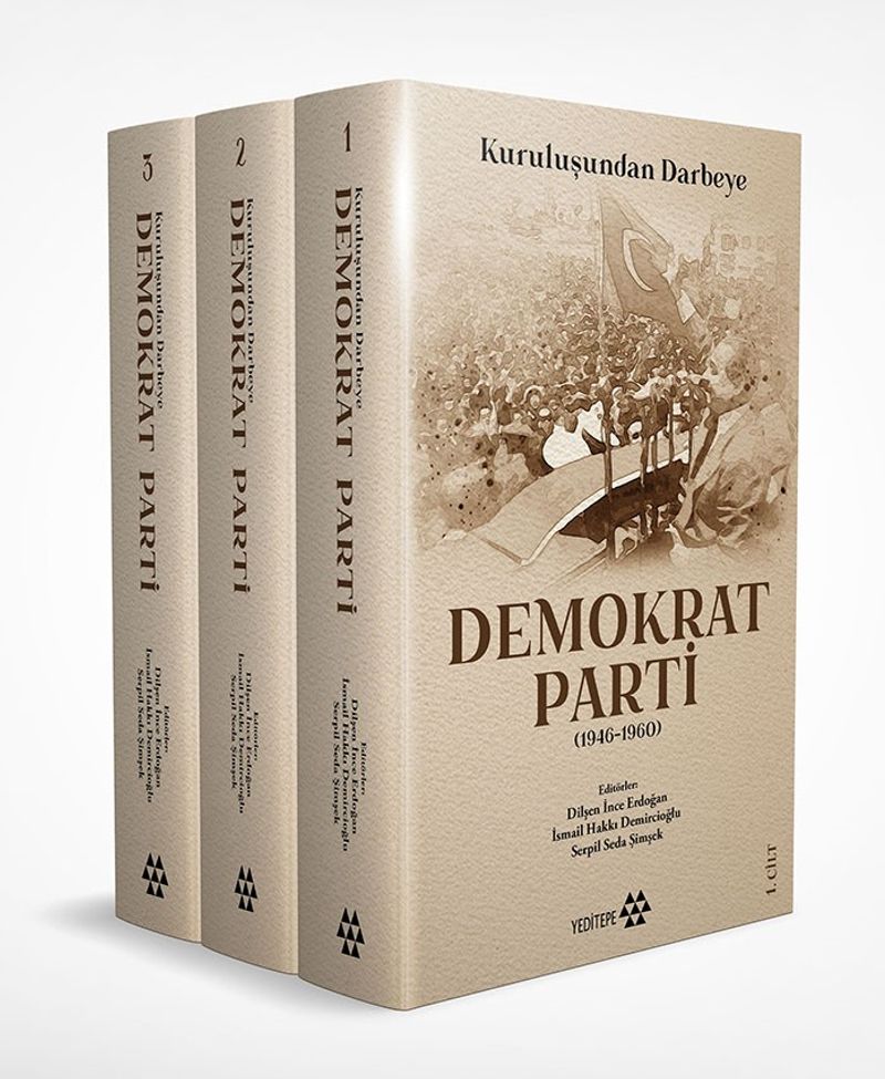 Kuruluşundan Darbeye Demokrat Parti (3 Cilt Takım Kutulu) kitap kapağı