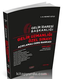 Gelir Uzmanlığı Özel Sınavı Açıklamalı Soru Bankası kitap kapağı