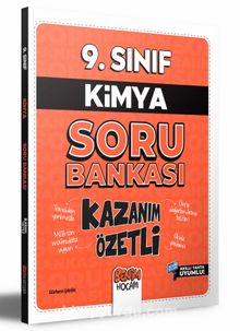 9. Sınıf Kazanım Özetli Kimya Soru Bankası kitap kapağı