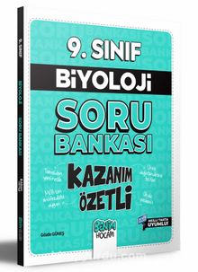 9. Sınıf Kazanım Özetli Biyoloji Soru Bankası kitap kapağı
