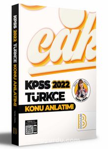 2022 KPSS Türkçe Konu Anlatımı kitap kapağı