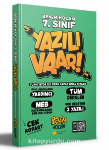7. Sınıf Yazılı Var Benim kitap kapağı