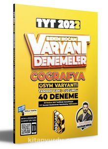 2022 TYT Coğrafya Tamamı Video Çözümlü 12 Deneme Sınavı kitap kapağı