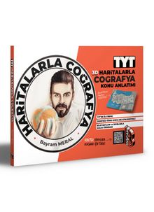 TYT 3D Haritalarla Coğrafya Konu Anlatımı kitap kapağı