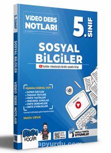 2022 5.Sınıf Sosyal Bilgiler Video Ders Notları (Konu Anlatımı) kitap kapağı