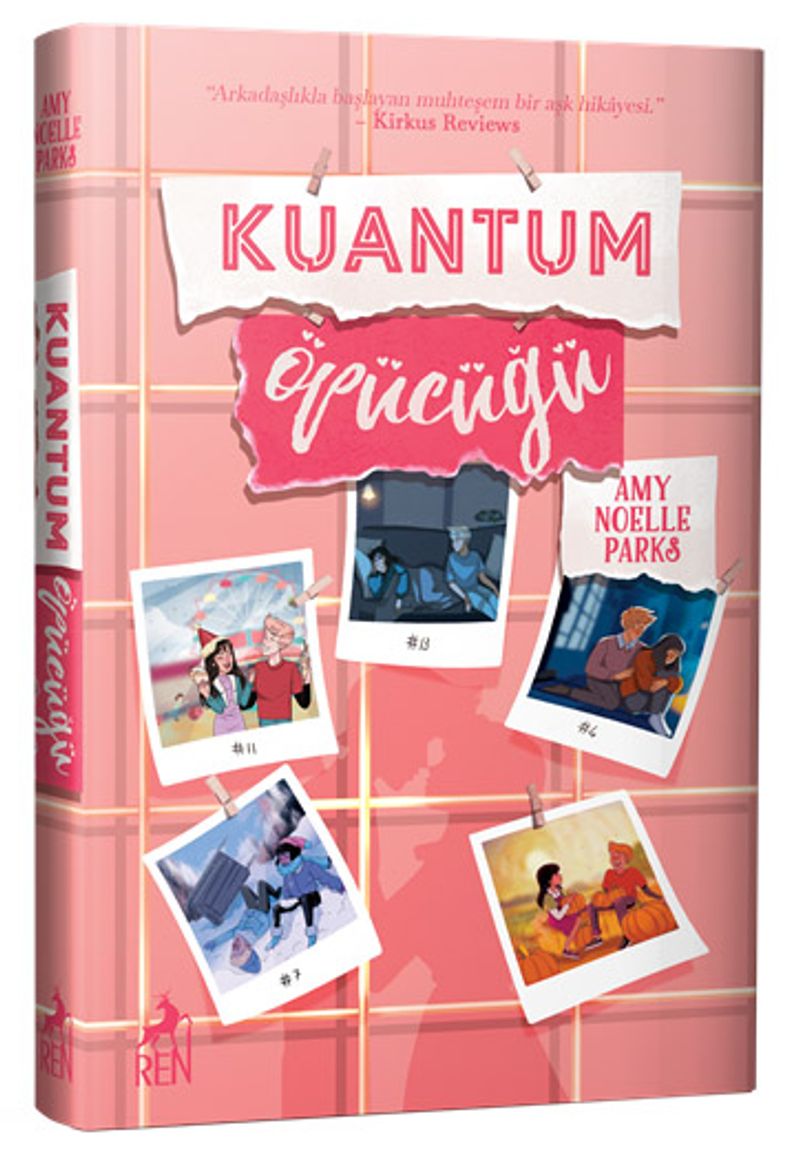 Kuantum Öpücüğü kitap kapağı