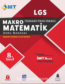 LGS Makro Matematik Tamamı Yeni Nesil Soru Bankası kitap kapağı