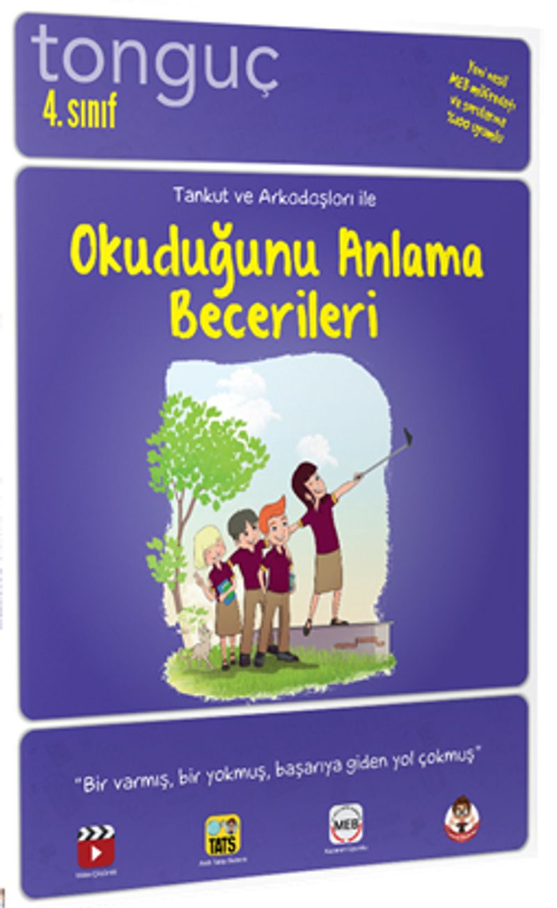 4. Sınıf Okuduğunu Anlama Becerileri kitap kapağı