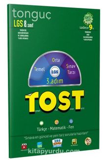 7.Sınıf TOST 6.Adım kitap kapağı