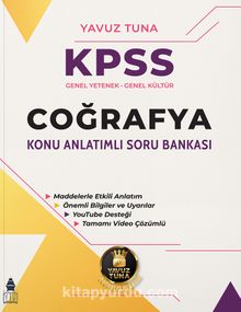 KPSS Coğrafya Konu Anlatımlı Soru Bankası kitap kapağı