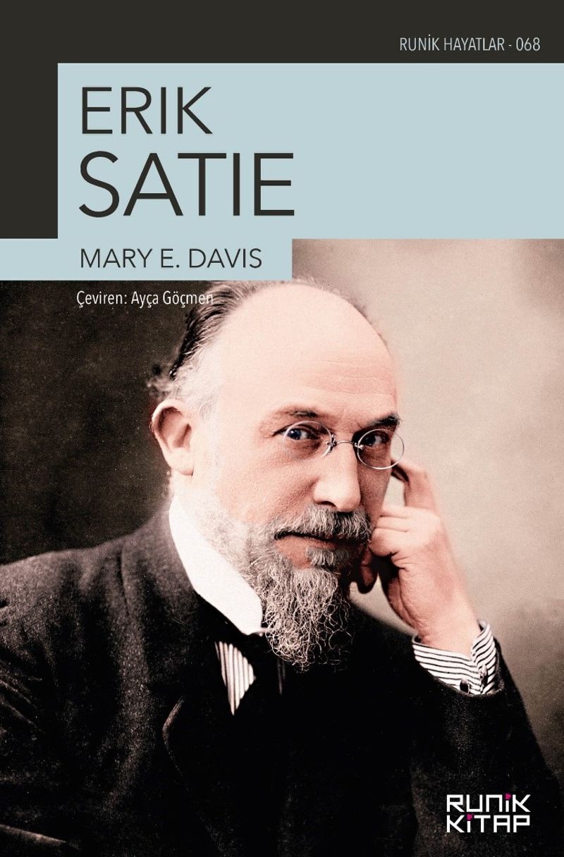 Erik Satie kitap kapağı