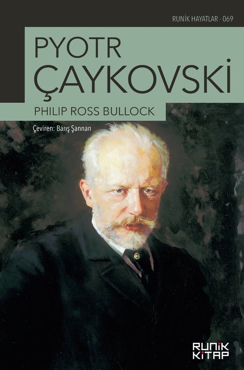 Pyotr Çaykovski kitap kapağı