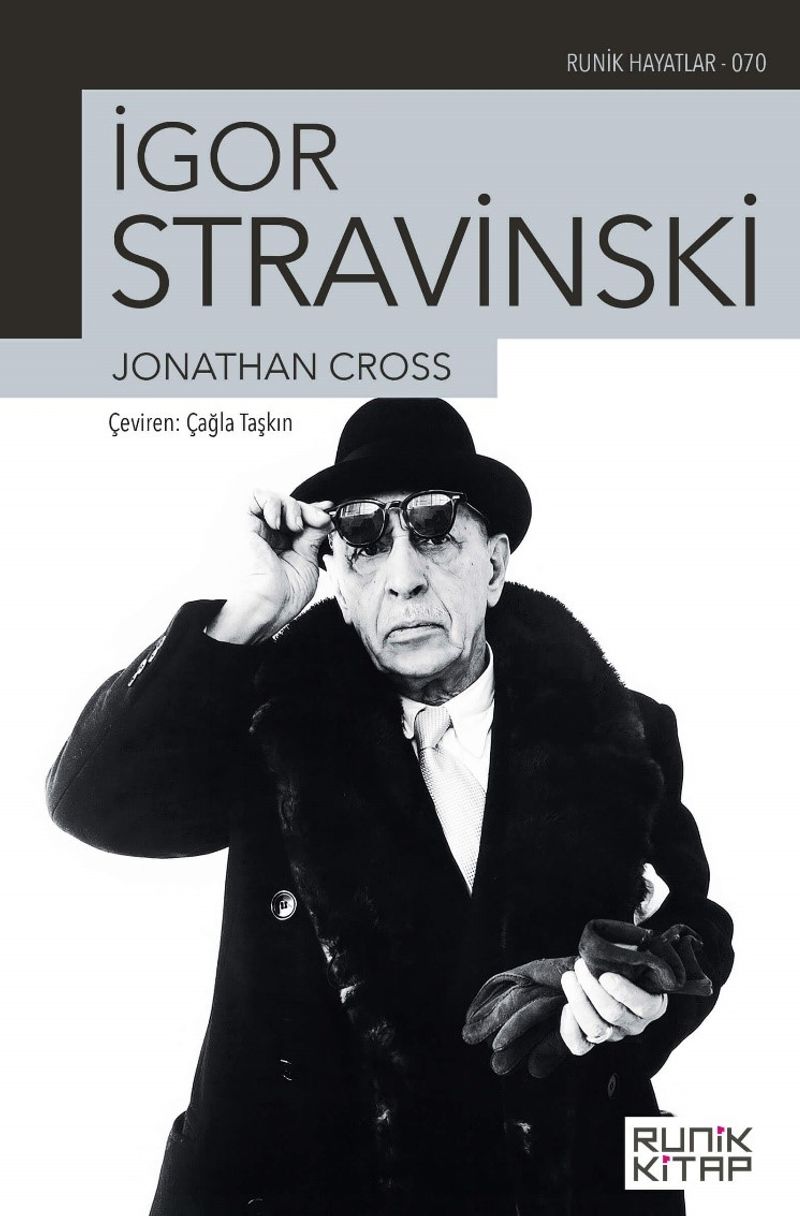 İgor Stravinski kitap kapağı