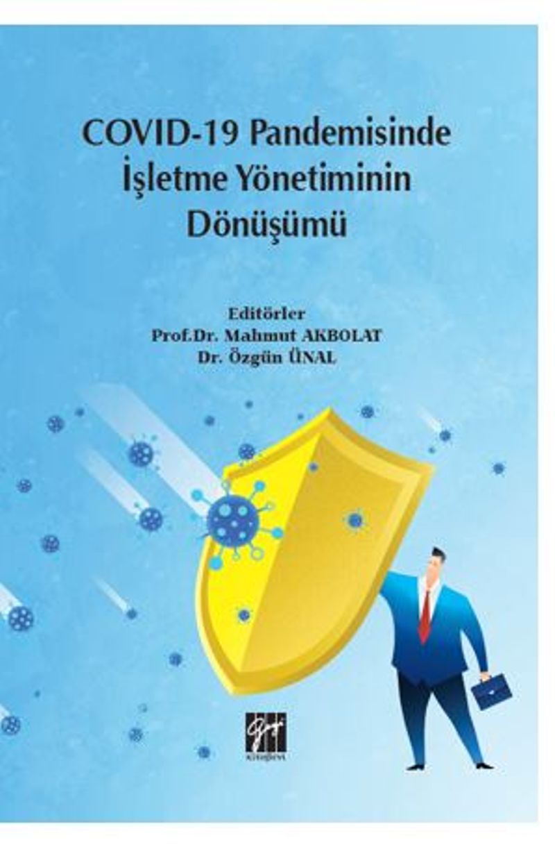 Covid-19 Pandemisinde İşletme Yönetiminin Dönüşümü kitap kapağı