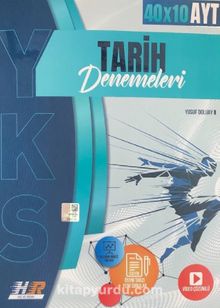 AYT Tarih 40x10 Denemeleri kitap kapağı