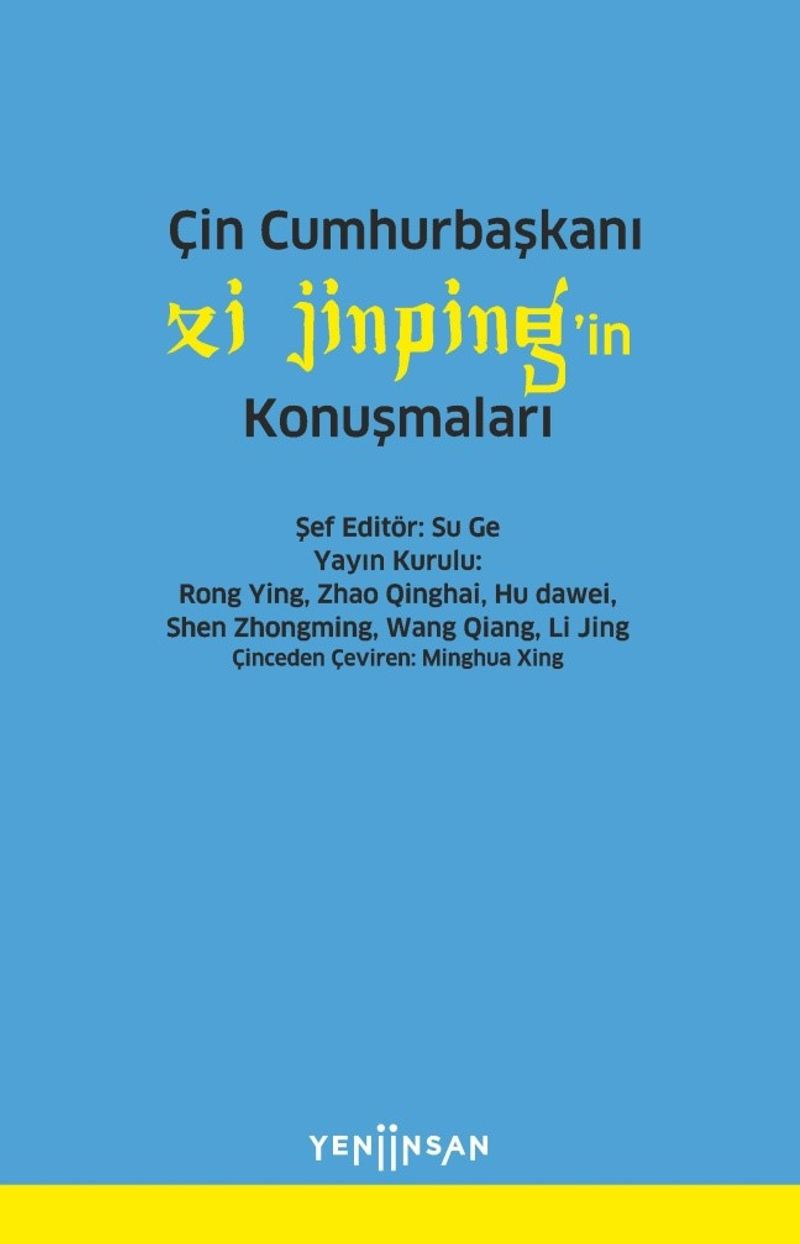 Çin Cumhurbaşkanı Xi Jinping'in Konuşmaları kitap kapağı