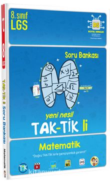8. Sınıf Matematik Taktikli Soru Bankası kitap kapağı