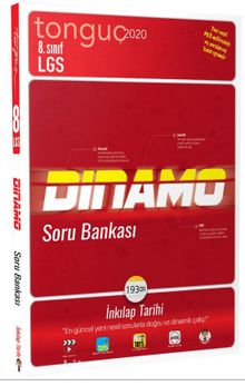 8. Sınıf İnkılap Tarihi Dinamo Soru Bankası kitap kapağı