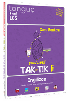 8. Sınıf İngilizce Taktikli Soru Bankası kitap kapağı