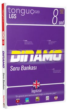 8. Sınıf İngilizce Dinamo Soru Bankası kitap kapağı