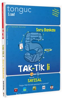 5. Sınıf Tak-Tik-li Sayısal Soru Bankası kitap kapağı