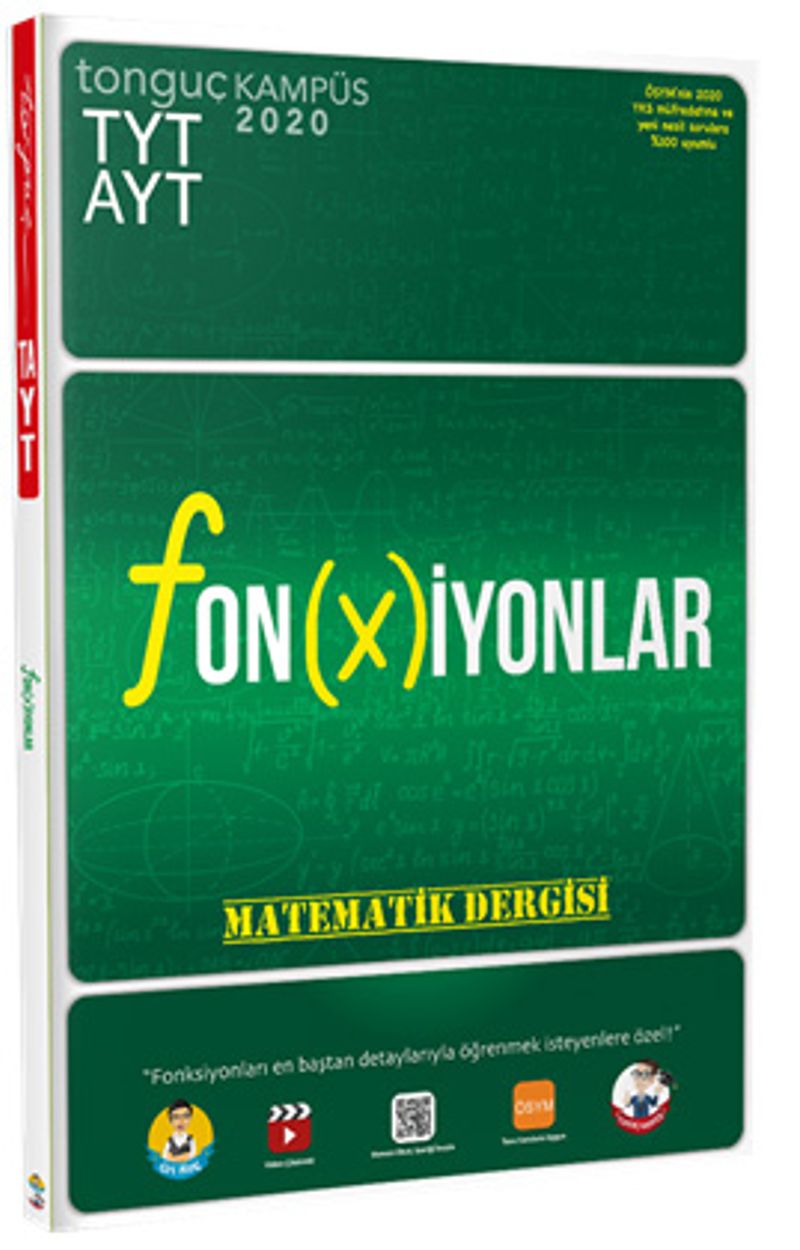 TYT AYT Fonksiyonlar Matematik Dergisi kitap kapağı