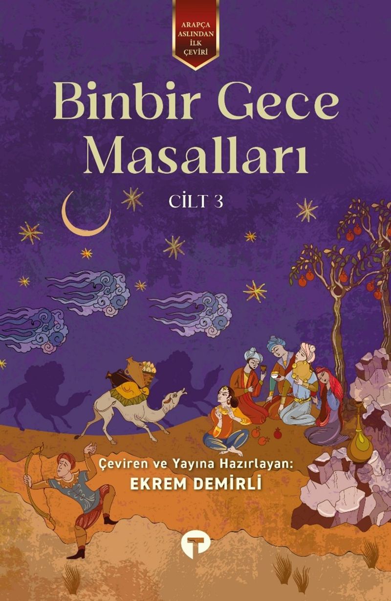 Binbir Gece Masalları (Cilt 3) kitap kapağı