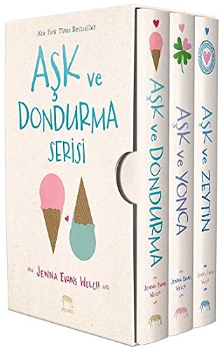 Aşk ve Dondurma Serisi Kutulu Set kitap kapağı