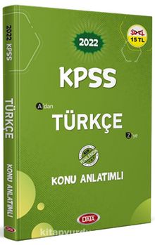 2022 KPSS Türkçe  Konu Anlatımlı kitap kapağı