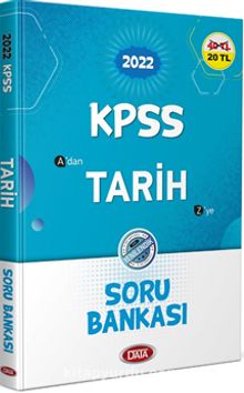 2022 KPSS A'dan Z'ye Tarih Soru Bankası kitap kapağı