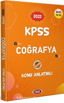 2022 A'dan Z'ye KPSS Coğrafya Konu Anlatımlı kitap kapağı