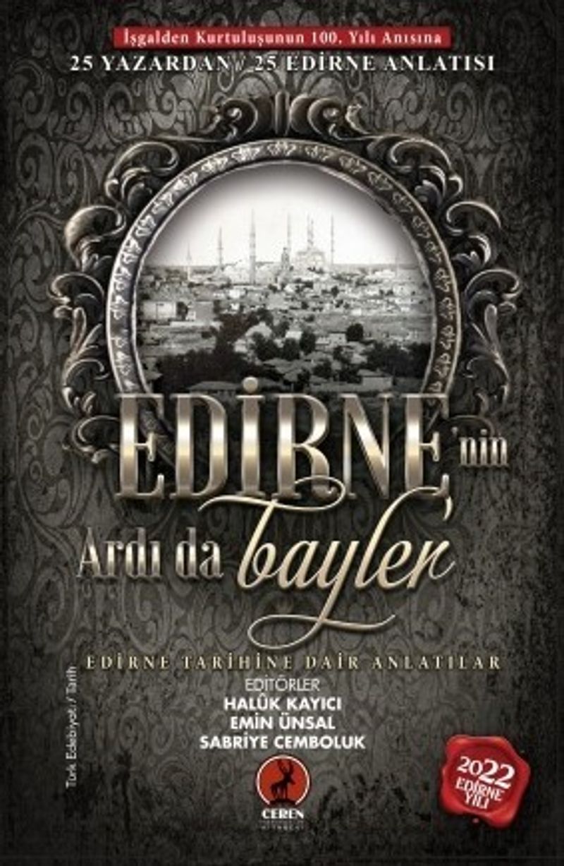 Edirne'nin Ardı Da Bayler kitap kapağı