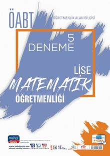 ÖABT Lise Matematik Öğretmenliği - Öğretmenlik Alan Bilgisi - 5 Deneme kitap kapağı