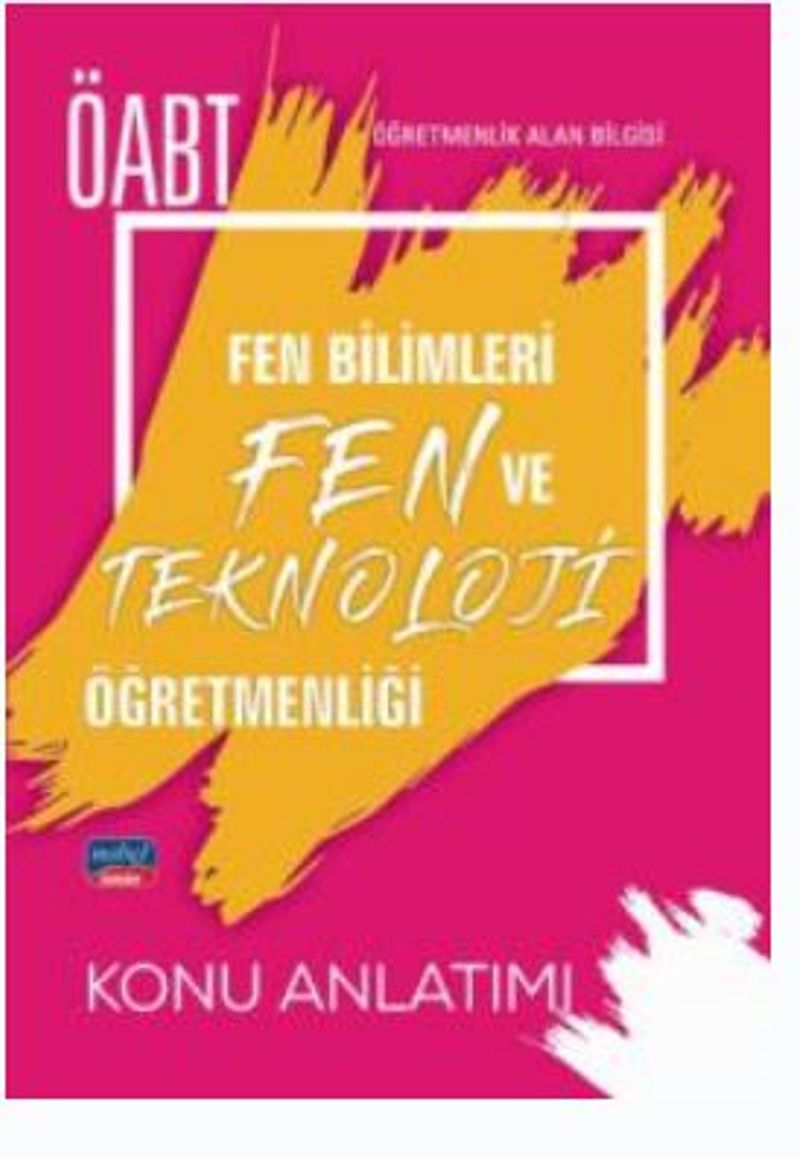 ÖABT Fen Bilimleri ve Fen Teknoloji Öğretmenliği - Öğretmenlik Alan Bilgisi - Detaylı Konu Anlatımı kitap kapağı