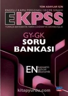 E-KPSS GY-GK Soru Bankası / Türkçe-Matematik-Tarih-Coğrafya-Vatandaşlık kitap kapağı