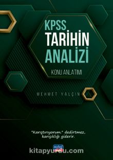 KPSS Tarihin Analizi Konu Anlatımı kitap kapağı