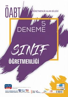 ÖABT Sınıf Öğretmenliği - Öğretmenlik Alan Bilgisi - 5 Dene kitap kapağı