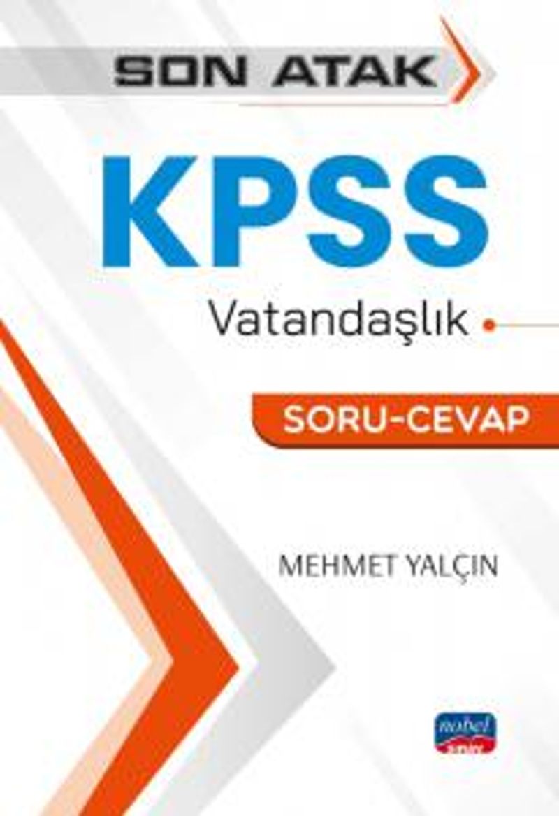 2023 Son Atak KPSS Vatandaşlık Soru - Cevap kitap kapağı