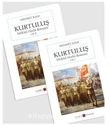 Kurtuluş (İstiklal Harbi Romanı) (Cep Boy) (2 Cilt) kitap kapağı