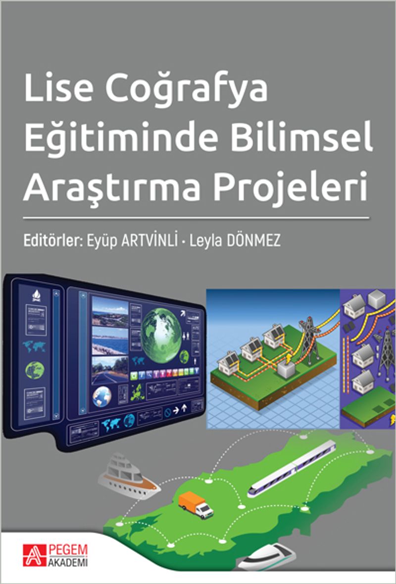 Lise Coğrafya Eğitiminde Bilimsel Araştırma Projeleri kitap kapağı