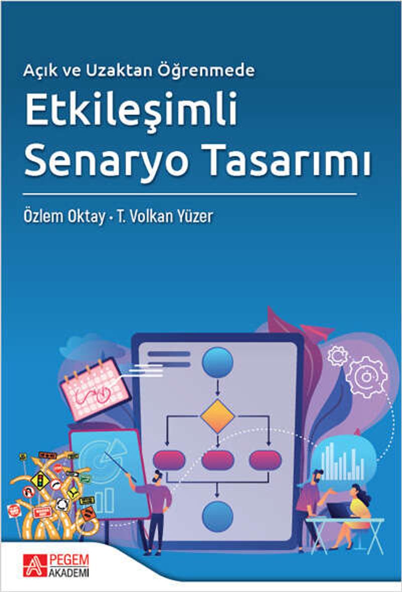 Açık ve Uzaktan Öğrenmede Etkileşimli Senaryo Tasarımı kitap kapağı