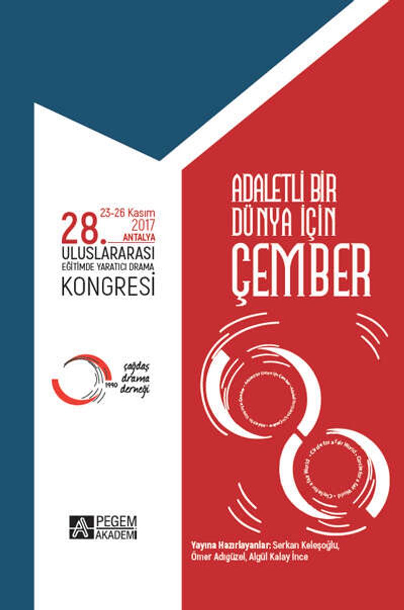 28. Uluslararası Eğitimde Yaratıcı Drama Kongresi 23-26 Kasım 2017 Antalya kitap kapağı