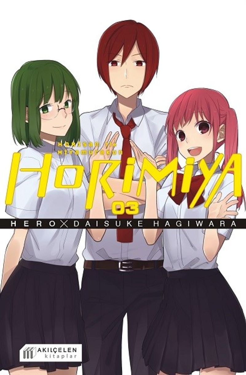 Horimiya Horisan İle Miyamurakun 3. Cilt kitap kapağı