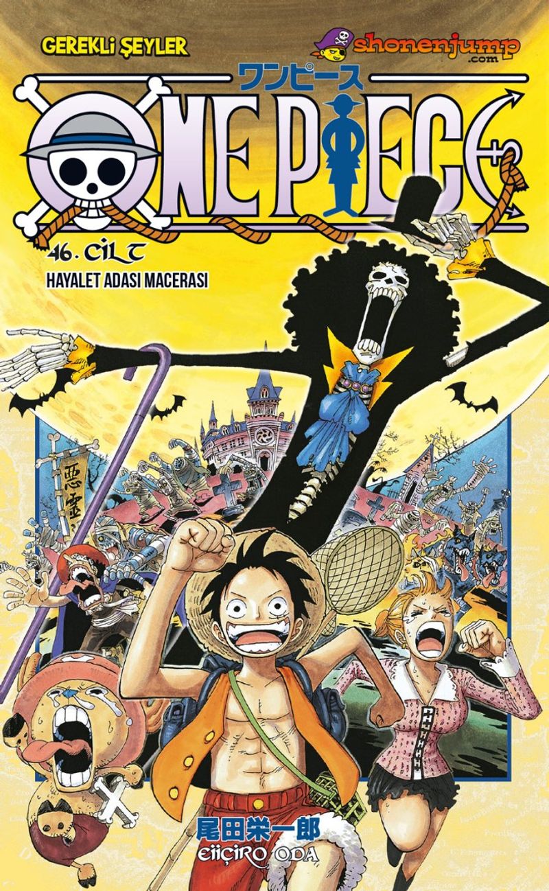 One Piece 46. Cilt kitap kapağı