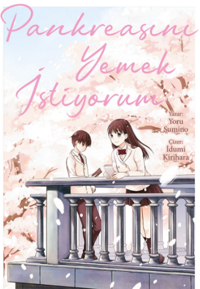 Pankreasını Yemek İstiyorum kitap kapağı