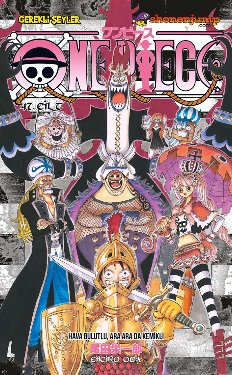 One Piece 47. Cilt kitap kapağı