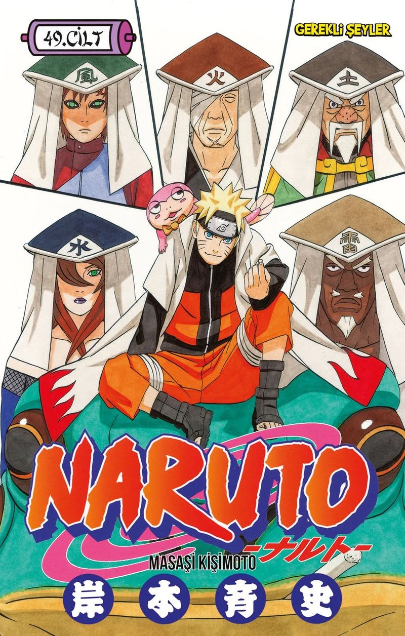 Naruto 49. Cilt kitap kapağı